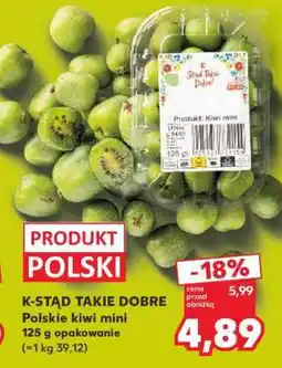 Kaufland K-STĄD TAKIE DOBRE Polskie kiwi mini oferta