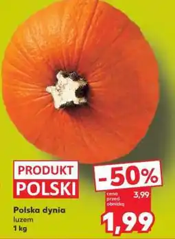 Kaufland Polska dynia luzem 1 kg oferta