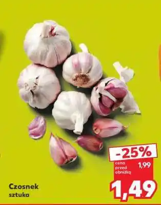 Kaufland Czosnek oferta