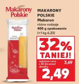 Kaufland MAKARONY POLSKIE Makaron oferta