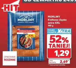 Kaufland MORLINY Kiełbasa śląska extra XXL oferta