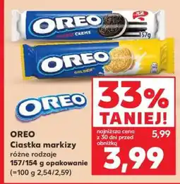 Kaufland OREO Ciastka markizy oferta