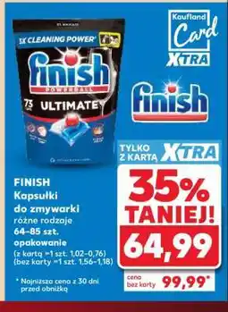 Kaufland FINISH Kapsułki do zmywarki oferta