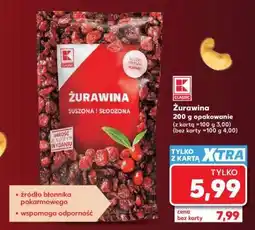 Kaufland Żurawina oferta