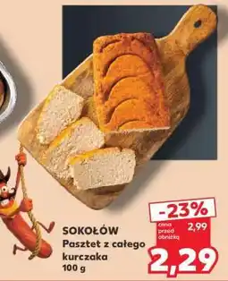 Kaufland SOKOŁÓW Pasztet z całego kurczaka 100 g oferta