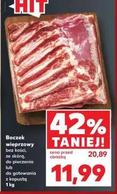 Kaufland Boczek wieprzowy oferta