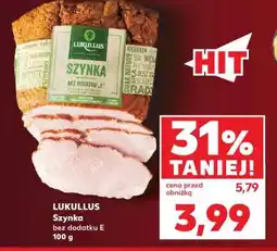 Kaufland LUKULLUS Szynka bez dodatku E 100 g oferta