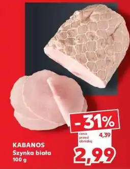 Kaufland KABANOS Szynka biała 100 g oferta