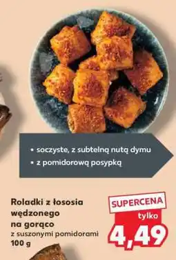 Kaufland Roladki z łososia wędzonego na gorąco oferta