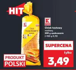 Kaufland Chleb tostowy maślany oferta