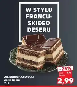 Kaufland Ciasto Opera oferta