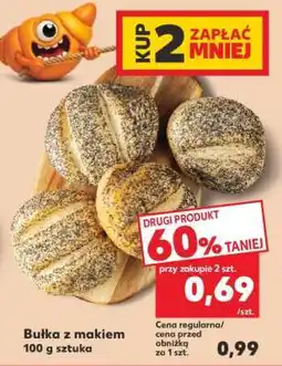Kaufland Bułka z makiem oferta