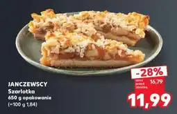 Kaufland JANCZEWSCY Szarlotka oferta