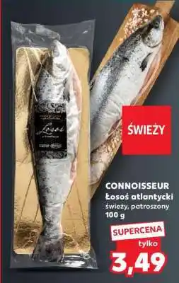 Kaufland CONNOISSEUR Łosoś atlantycki świeży, patroszony 100 g oferta