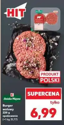 Kaufland Burger wołowy 220 g opakowanie (~1 kg 31,77) oferta