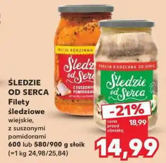 Kaufland Śledzie od Serca oferta