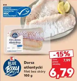 Kaufland Dorsz atlantycki filet bez skóry 100 g oferta