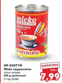 Kaufland SM GOSTYŃ Mleko zagęszczone oferta