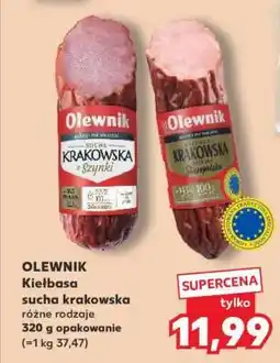 Kaufland OLEWNIK Kiełbasa sucha krakowska oferta