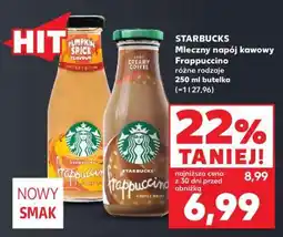 Kaufland STARBUCKS Mleczny napój kawowy Frappuccino oferta