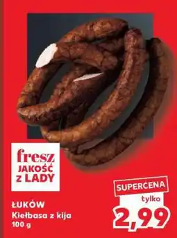 Kaufland ŁUKÓW Kiełbasa z kija 100 g oferta