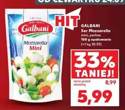 Kaufland GALBANI Ser Mozzarella mini, perline 150 g opakowanie oferta