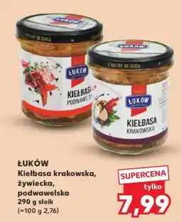 Kaufland Kiełbasa krakowska, żywiecka, podwawelska oferta