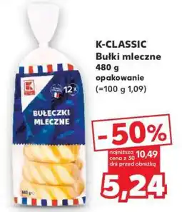 Kaufland K-CLASSIC Bułki mleczne 480 g opakowanie oferta