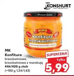 Kaufland MK Konfitura brzoskwiniowa, brzoskwiniowa z marakują oferta