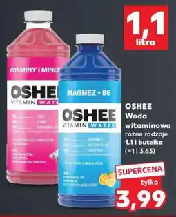 Kaufland OSHEE Woda witaminowa różne rodzaje 1,1 l butelka (=11 3,63) oferta