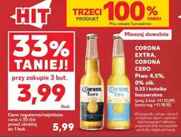 Kaufland CORONA EXTRA CORONA CERO oferta