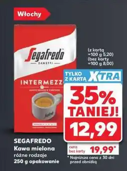 Kaufland SEGAFREDO oferta