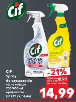 Kaufland CIF Spray do czyszczenia oferta