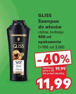Kaufland GLISS Szampon do włosów oferta