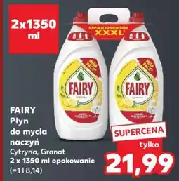 Kaufland Fairy płyn do mycia naczyń oferta