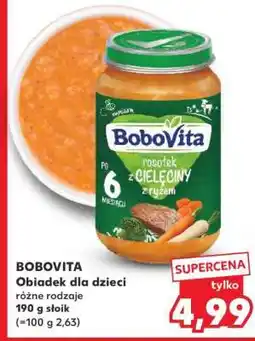 Kaufland BOBOVITA Obiadek dla dzieci oferta
