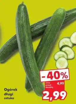 Kaufland Ogórek długi sztuka oferta