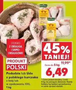 Kaufland Podudzie lub Udo z polskiego kurczaka oferta