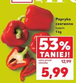 Kaufland Papryka czerwona luzem 1 kg oferta