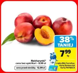 Carrefour Nektarynki oferta