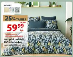 Auchan Komplet pościeli oferta