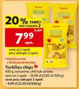 Auchan Tortillas chips oferta