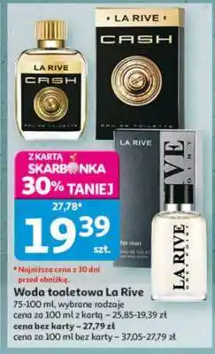 Auchan Woda toaletowa La Rive oferta