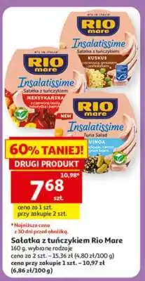 Auchan Sałatka z tuńczykiem RIO MARE oferta