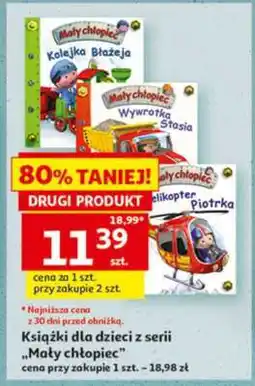 Auchan Książki dla dzieci z serii „Mały chłopiec” oferta