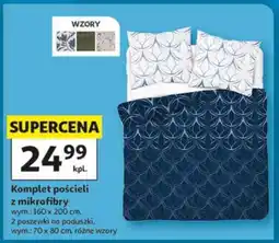Auchan Komplet pościeli z mikrofibry oferta