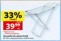 Auchan Suszarka do ubrań Solid oferta