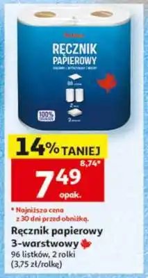 Auchan Ręcznik papierowy oferta