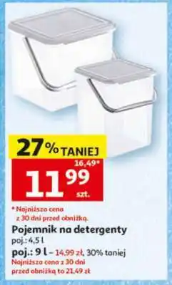 Auchan Pojemnik na detergenty oferta