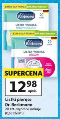 Auchan Listki piorące Dr. Beckmann oferta